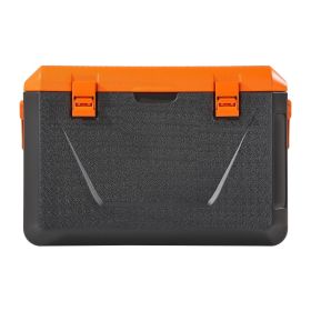 VEVOR Portable Cooler, 63 QT Hard Cooler with Ice Retention, Heavy-Duty Handles and Cup Holder, Lightweight Rigid Material Insulated Portable Coo