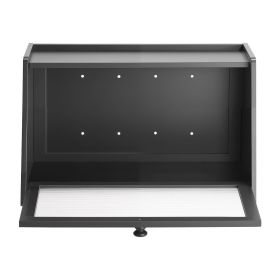 VEVOR Bread Box for Kitchen Counter, Large Capacity Bamboo Bread Storage Container, Farmhouse Wooden Breadbox Organizer for Homemade Bread